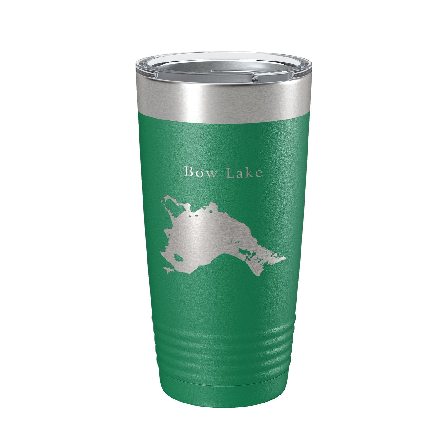 Bow Lake Map Tumbler Travel Mug Insulated Laser Engraved Coffee Cup New Hampshire 20 oz-9