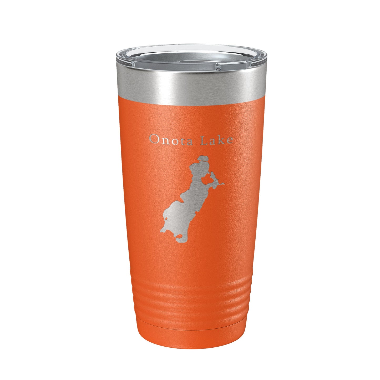 Onota Lake Map Tumbler Travel Mug Insulated Laser Engraved Coffee Cup Massachusetts 20 oz-17