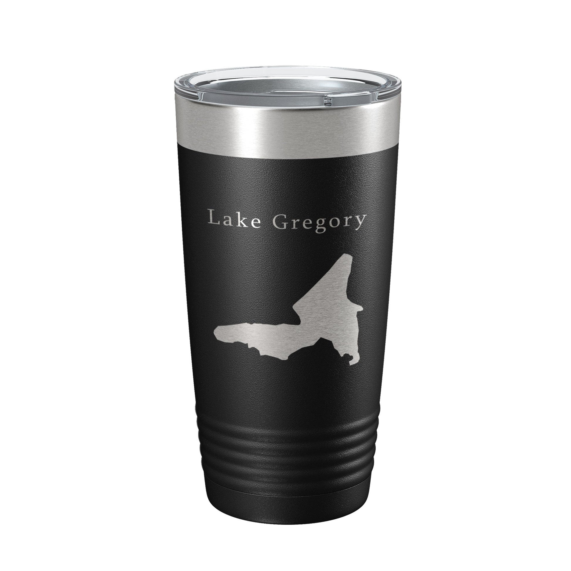 Lake Gregory Map Tumbler Travel Mug Insulated Laser Engraved Coffee Cup California 20 oz-5