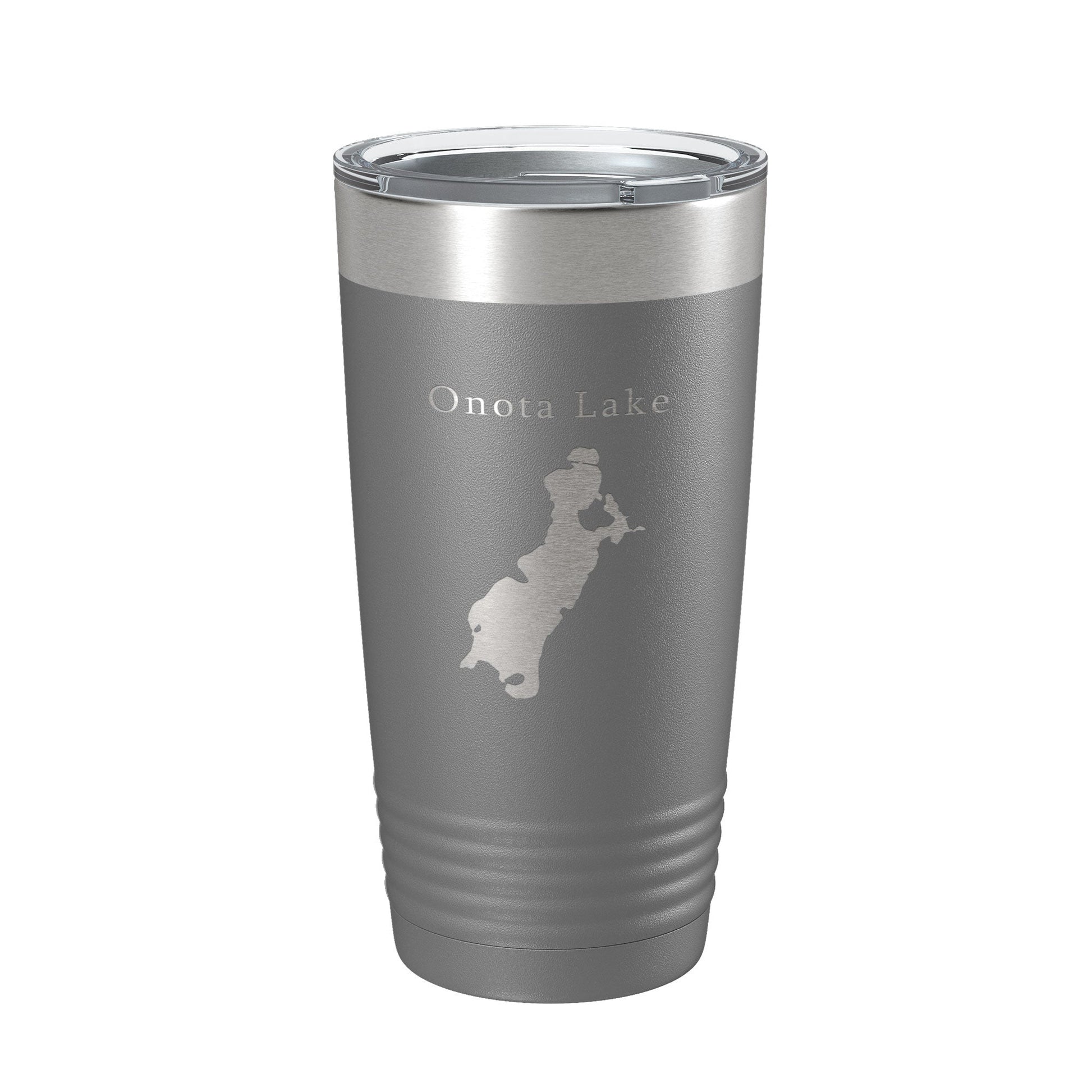 Onota Lake Map Tumbler Travel Mug Insulated Laser Engraved Coffee Cup Massachusetts 20 oz-16