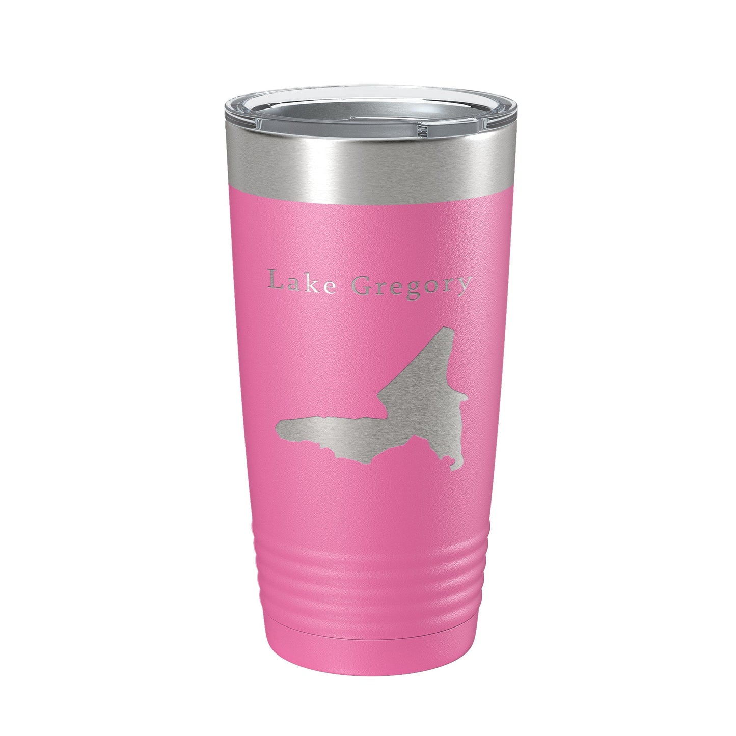 Lake Gregory Map Tumbler Travel Mug Insulated Laser Engraved Coffee Cup California 20 oz-11