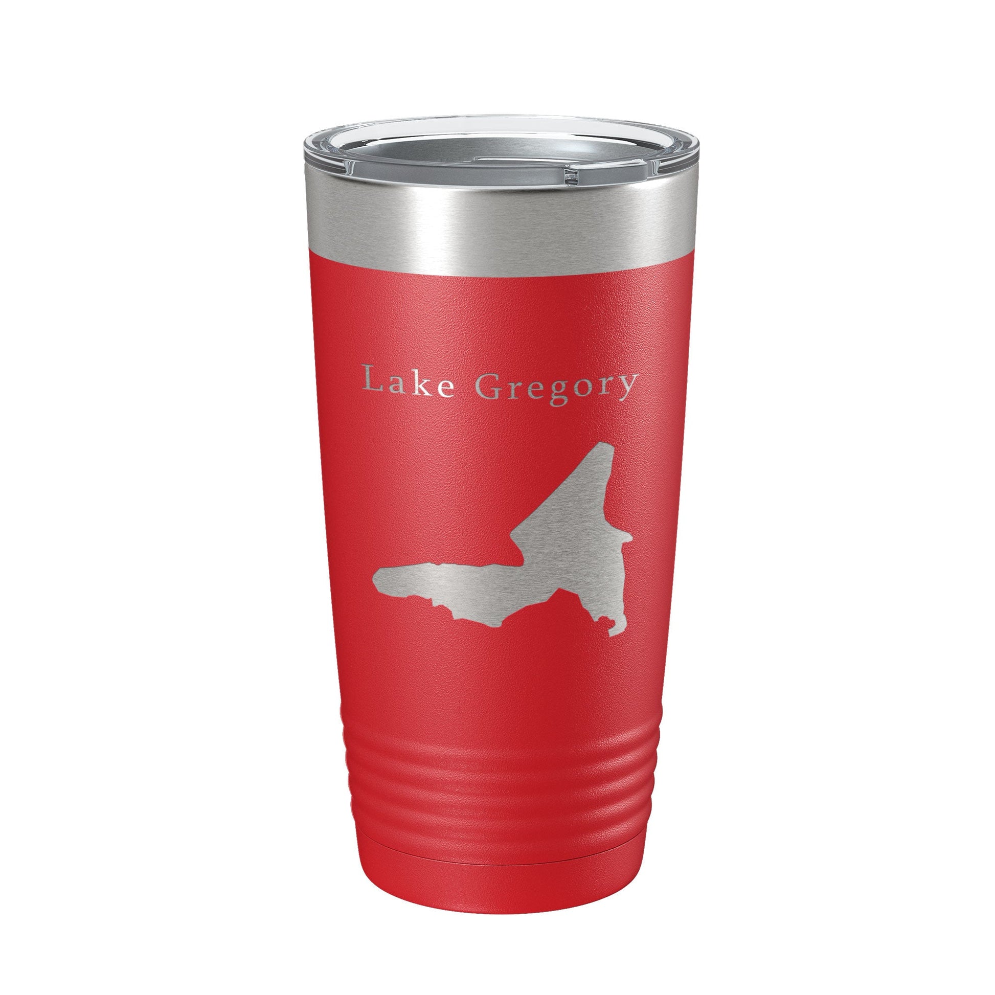 Lake Gregory Map Tumbler Travel Mug Insulated Laser Engraved Coffee Cup California 20 oz-10