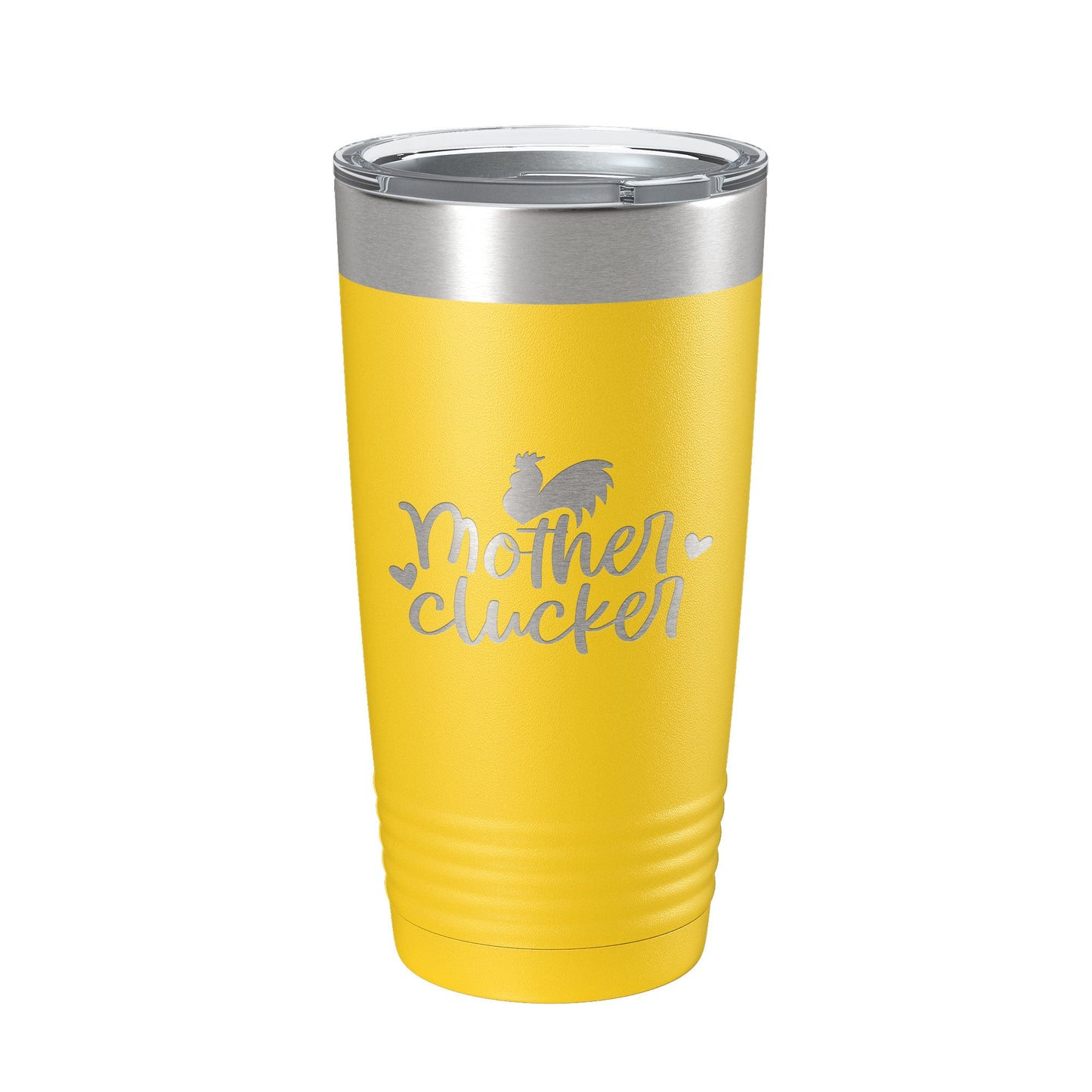 Rise And Shine Mother Cluckers Tumbler Funny Travel Mug Insulated Laser Engraved Coffee Cup Hen Chicken Farm Life Gift Farmer 20 oz