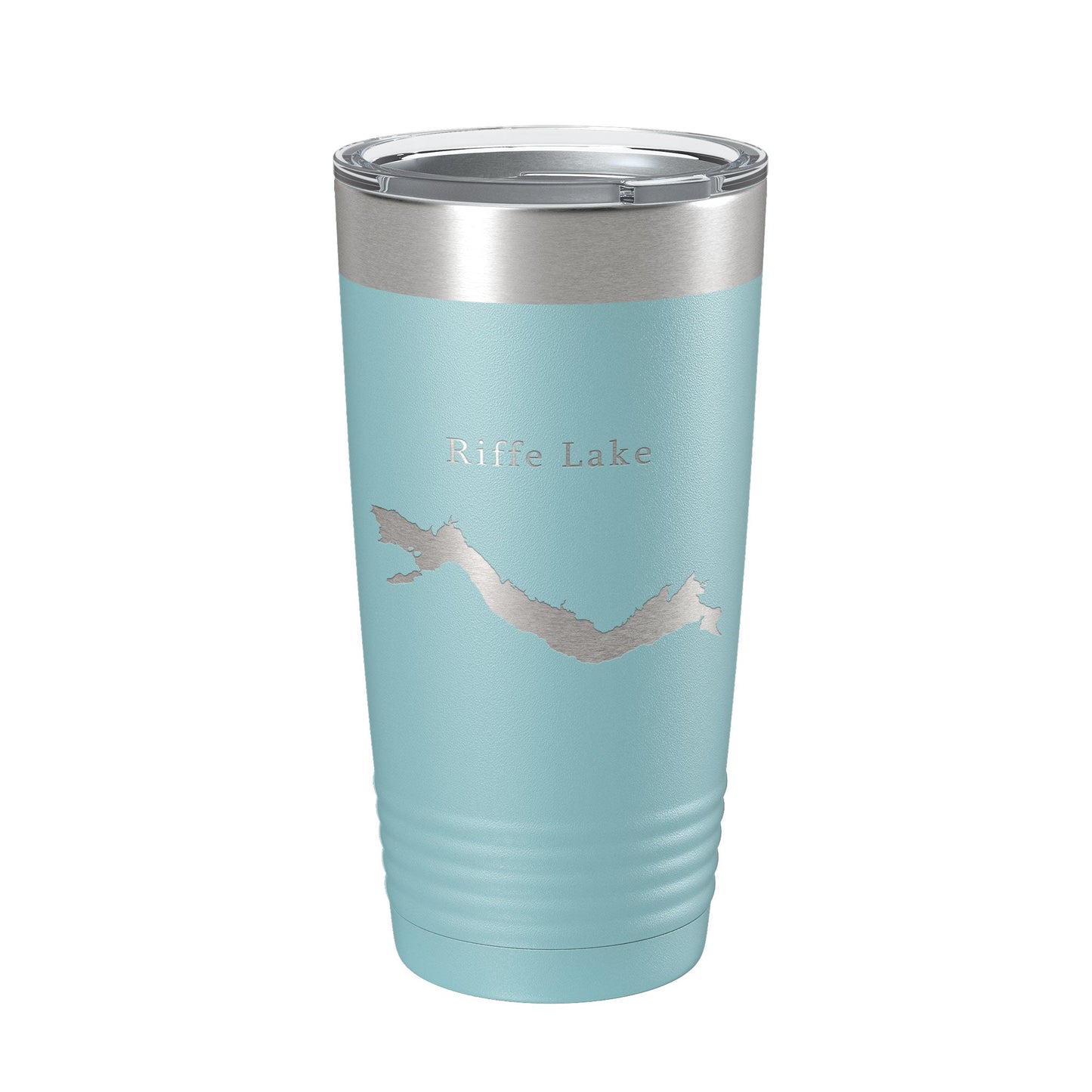Riffe Lake Map Tumbler Travel Mug Insulated Laser Engraved Coffee Cup Washington 20 oz-13