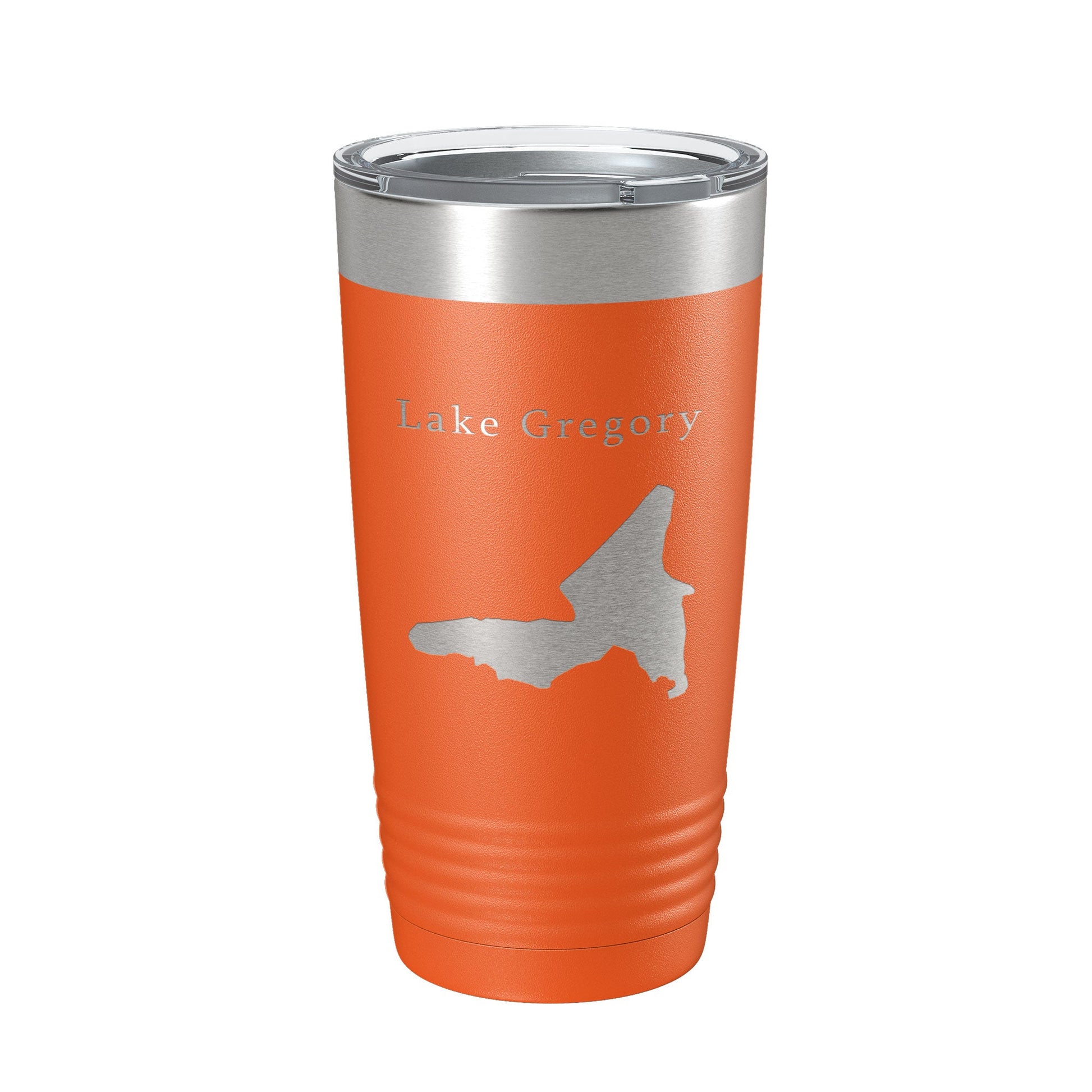 Lake Gregory Map Tumbler Travel Mug Insulated Laser Engraved Coffee Cup California 20 oz-17