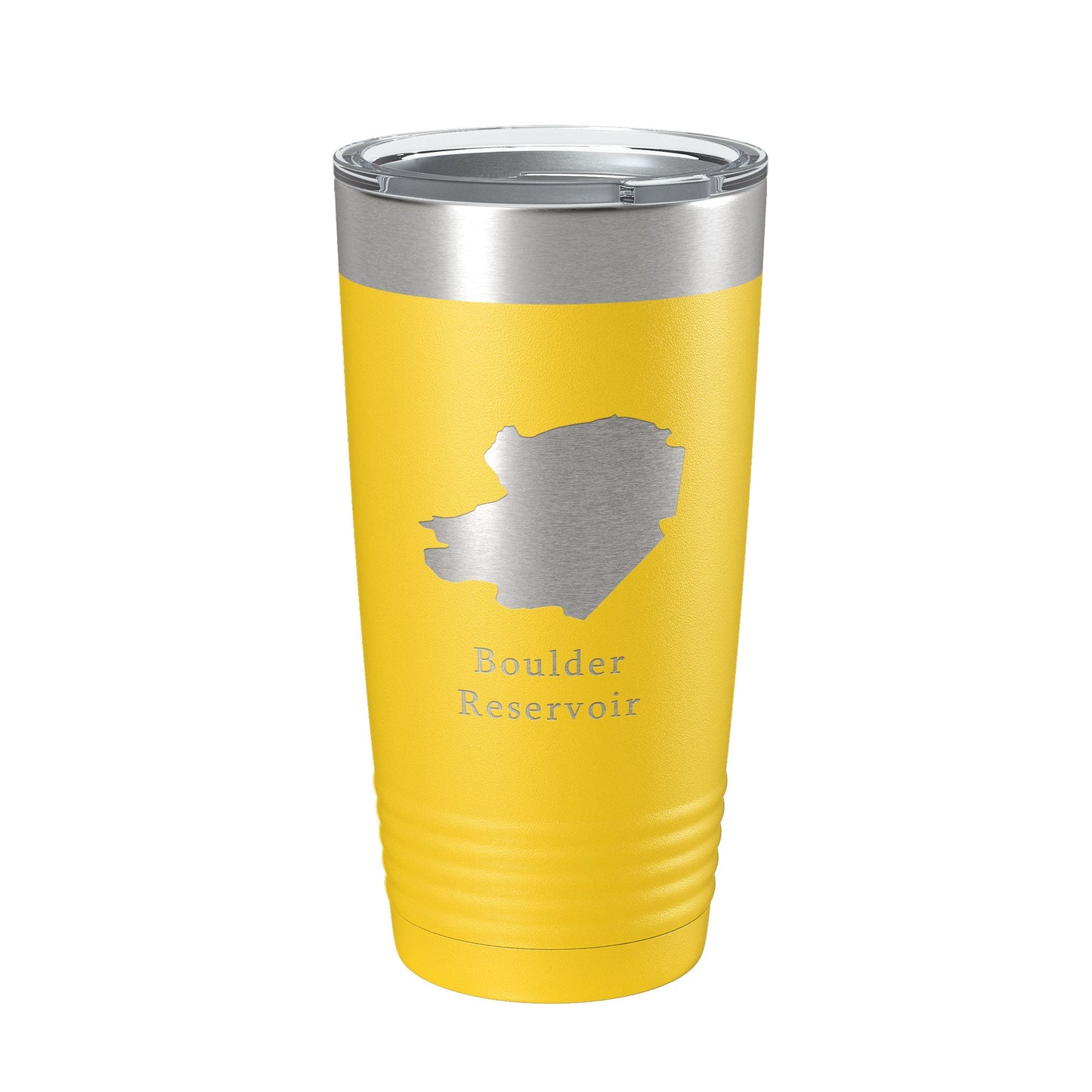 Boulder Reservoir Tumbler Lake Map Travel Mug Insulated Laser Engraved Coffee Cup Colorado 20 oz-19