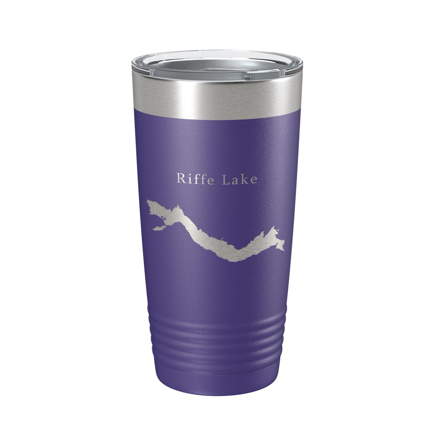 Riffe Lake Map Tumbler Travel Mug Insulated Laser Engraved Coffee Cup Washington 20 oz-15