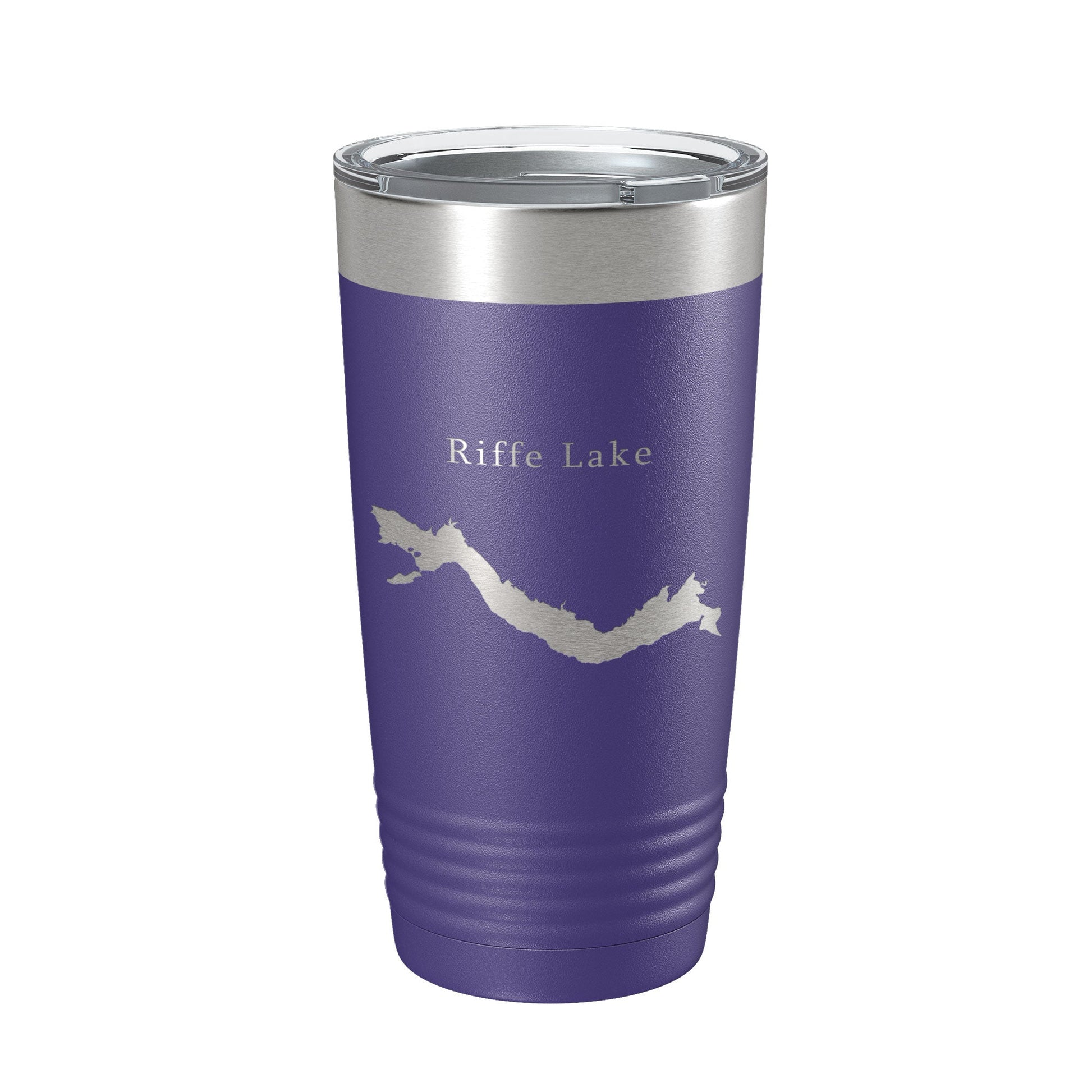 Riffe Lake Map Tumbler Travel Mug Insulated Laser Engraved Coffee Cup Washington 20 oz-15