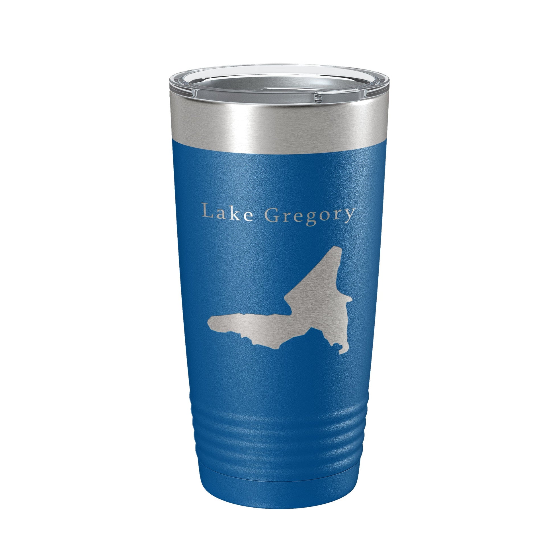 Lake Gregory Map Tumbler Travel Mug Insulated Laser Engraved Coffee Cup California 20 oz-6