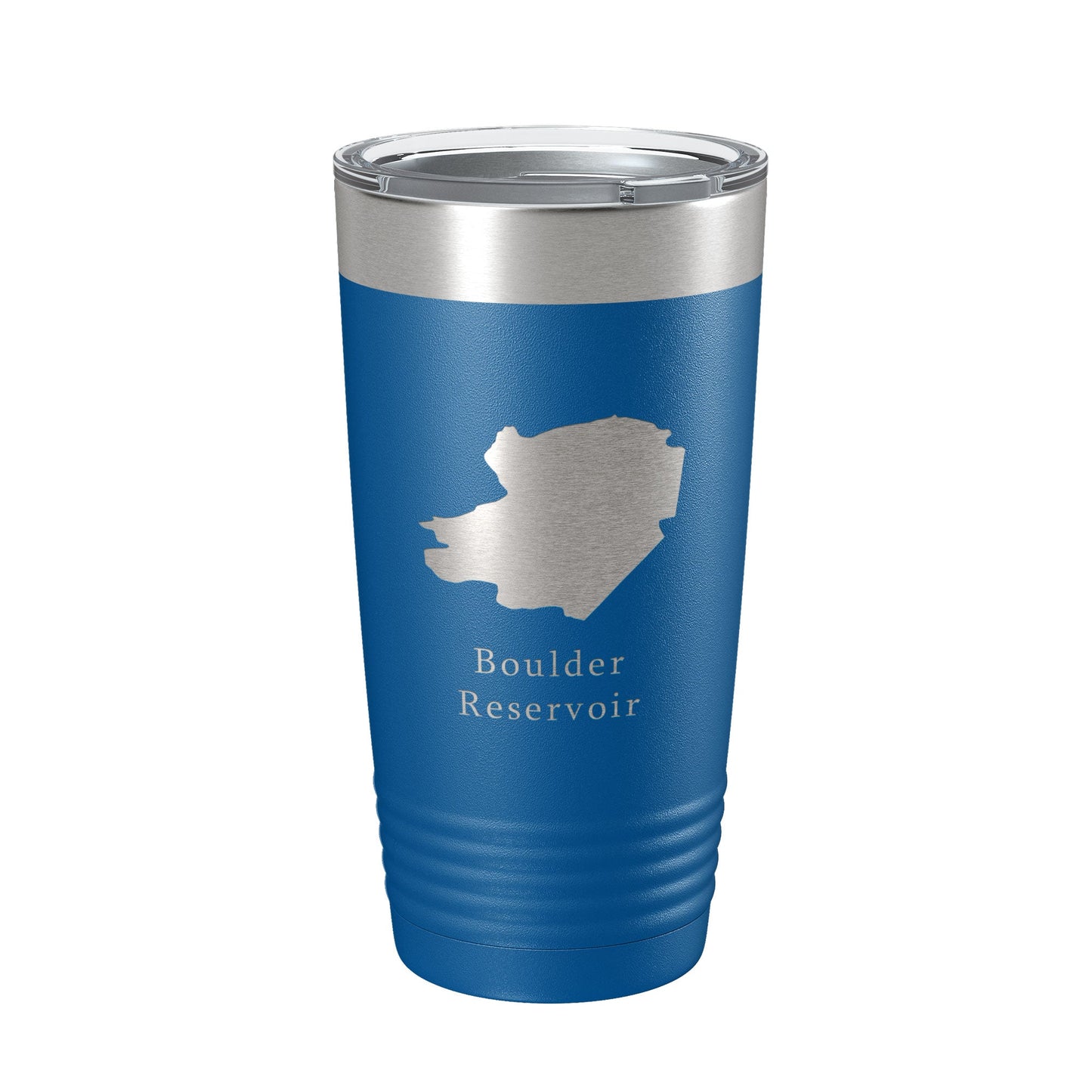 Boulder Reservoir Tumbler Lake Map Travel Mug Insulated Laser Engraved Coffee Cup Colorado 20 oz-6