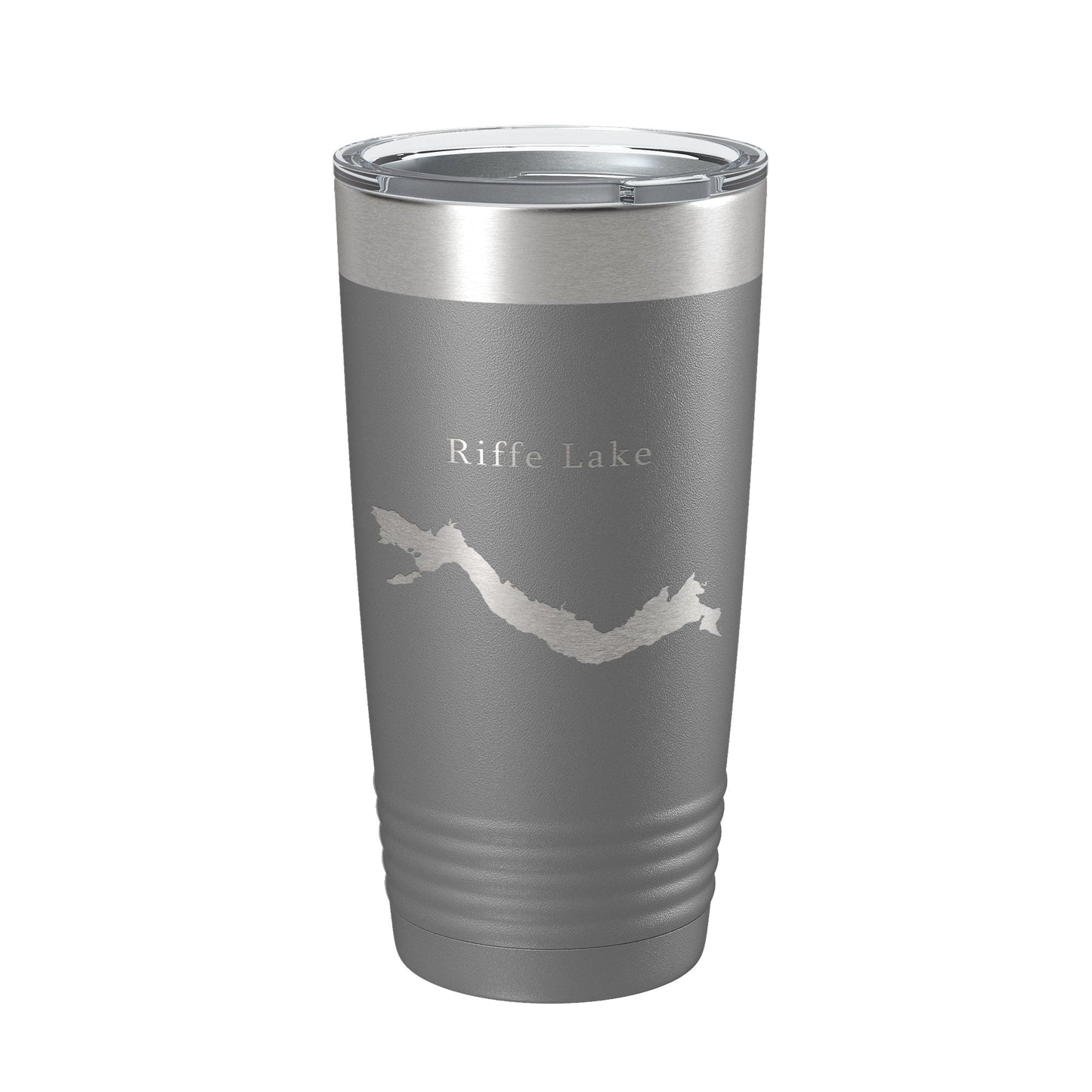 Riffe Lake Map Tumbler Travel Mug Insulated Laser Engraved Coffee Cup Washington 20 oz-16