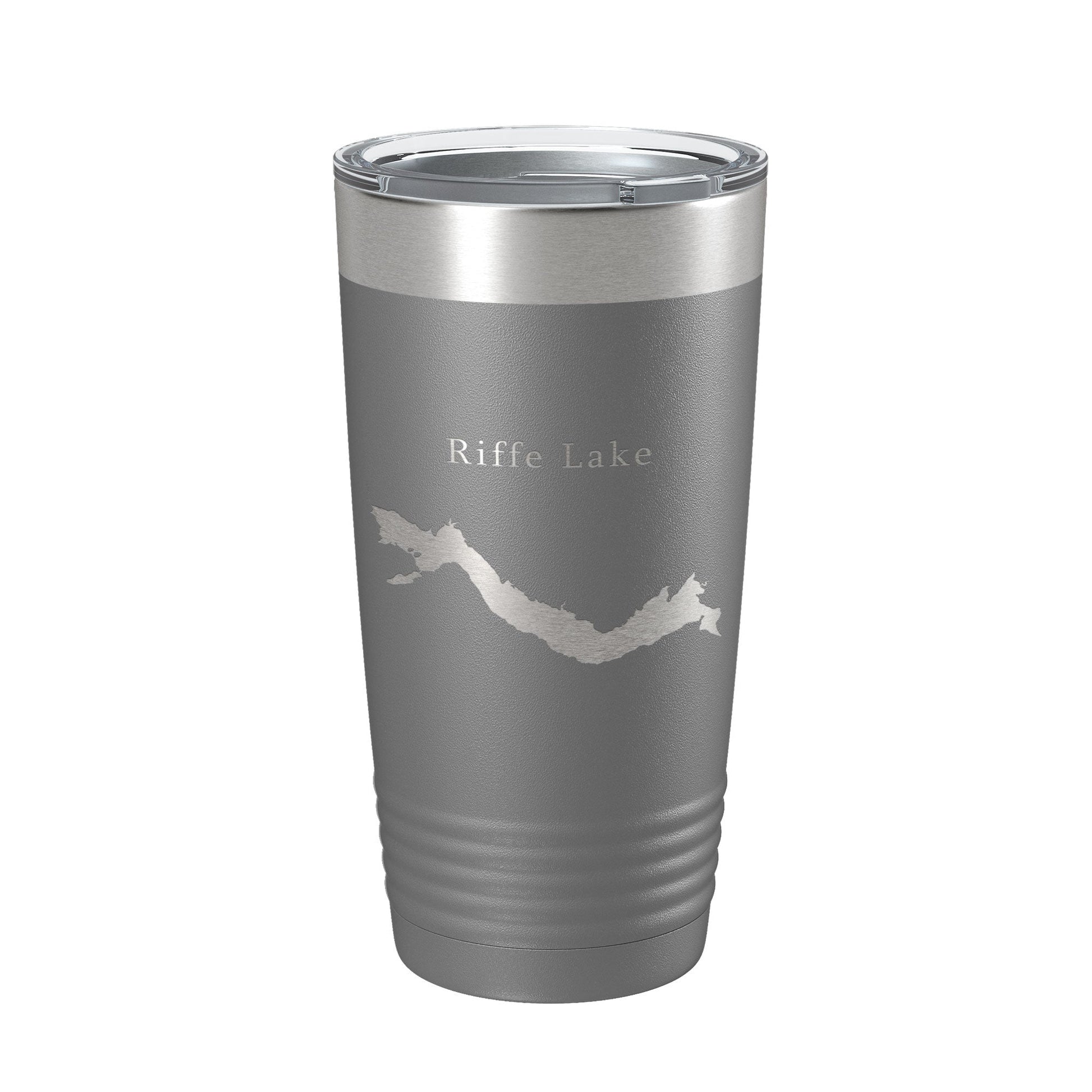 Riffe Lake Map Tumbler Travel Mug Insulated Laser Engraved Coffee Cup Washington 20 oz-16
