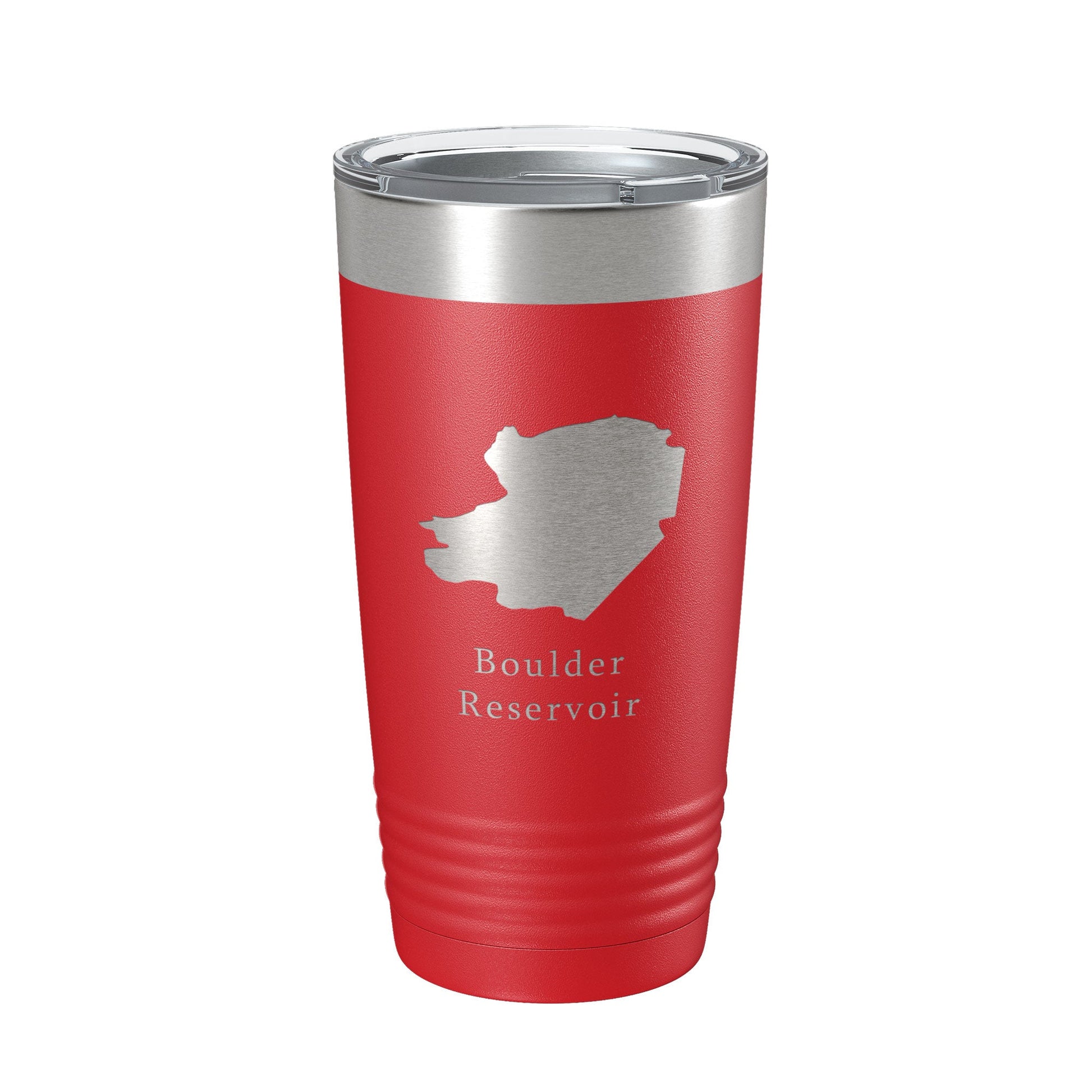 Boulder Reservoir Tumbler Lake Map Travel Mug Insulated Laser Engraved Coffee Cup Colorado 20 oz-10
