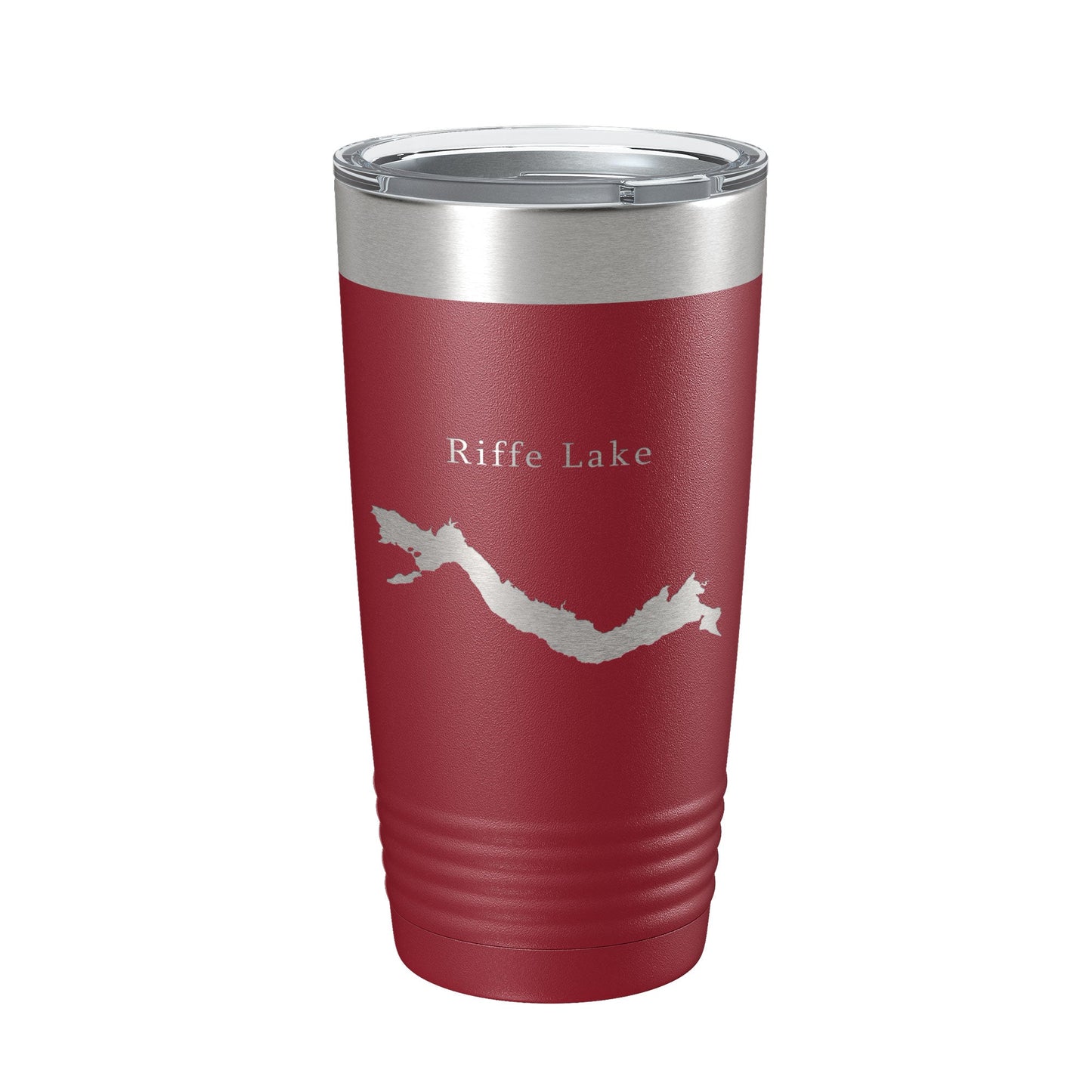 Riffe Lake Map Tumbler Travel Mug Insulated Laser Engraved Coffee Cup Washington 20 oz-18