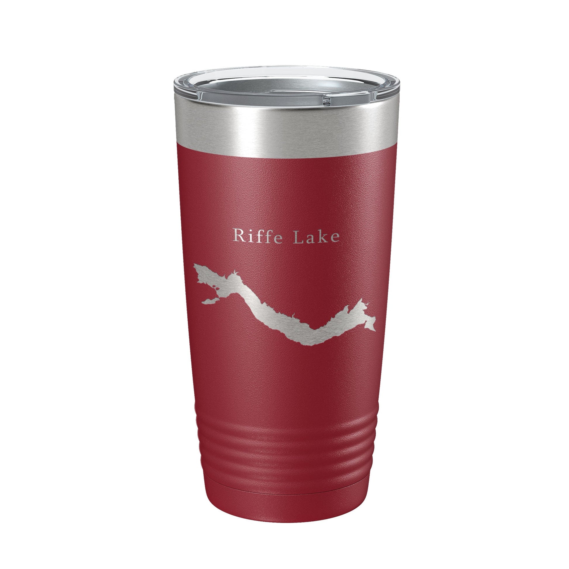 Riffe Lake Map Tumbler Travel Mug Insulated Laser Engraved Coffee Cup Washington 20 oz-18