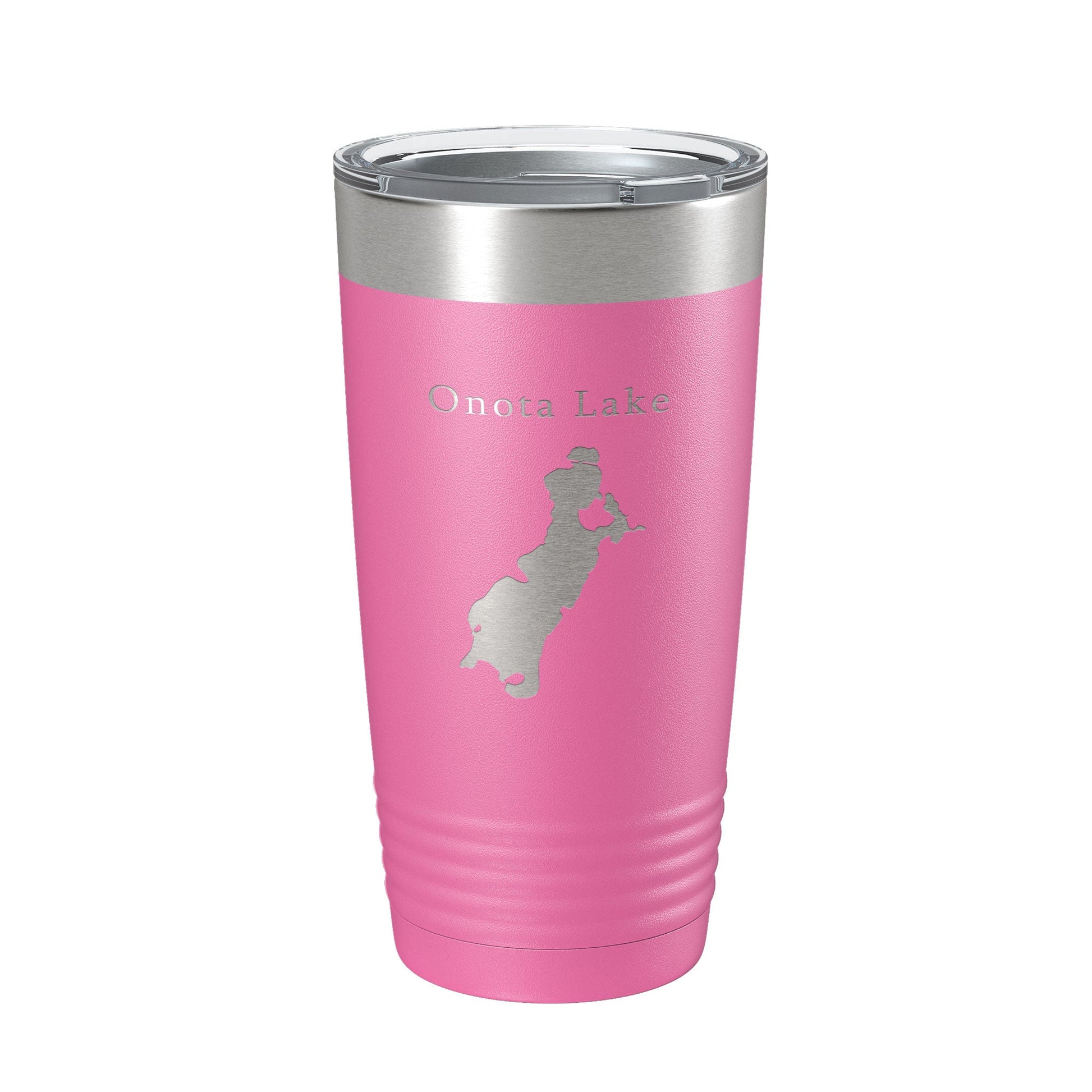 Onota Lake Map Tumbler Travel Mug Insulated Laser Engraved Coffee Cup Massachusetts 20 oz-11