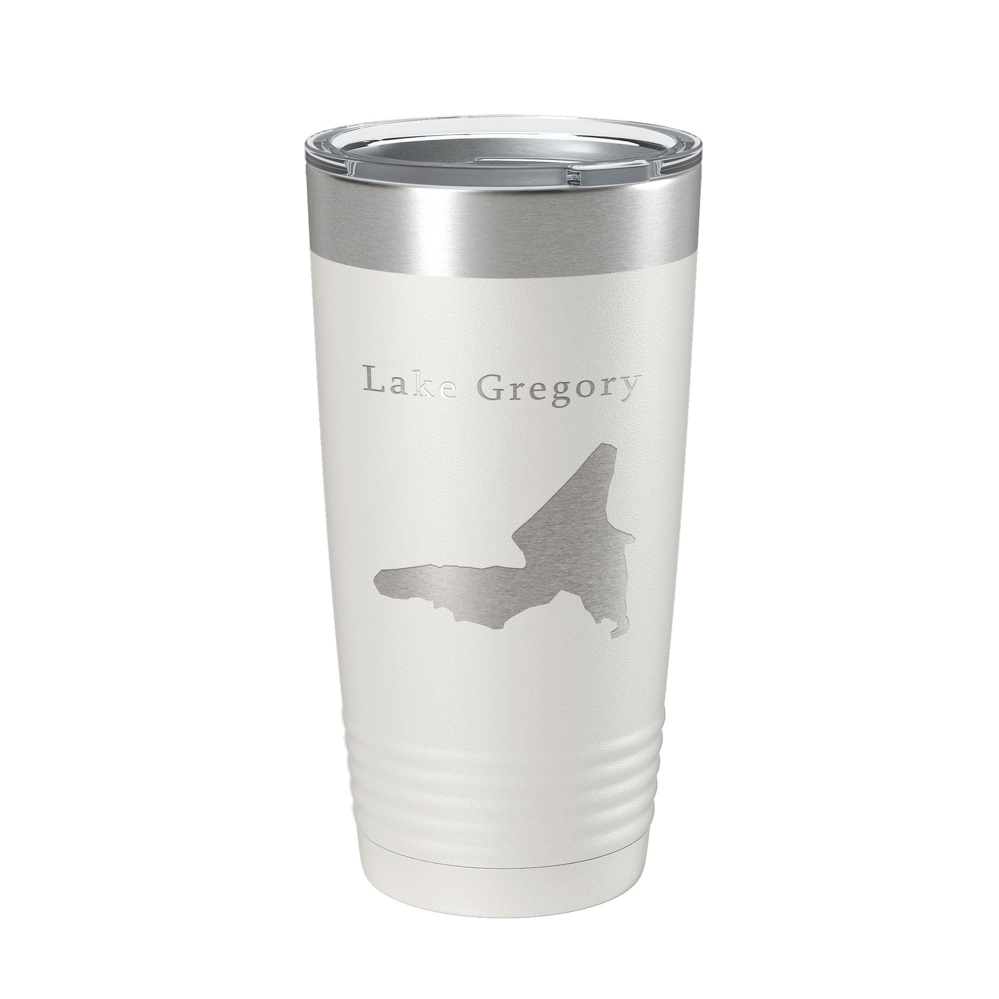 Lake Gregory Map Tumbler Travel Mug Insulated Laser Engraved Coffee Cup California 20 oz-7