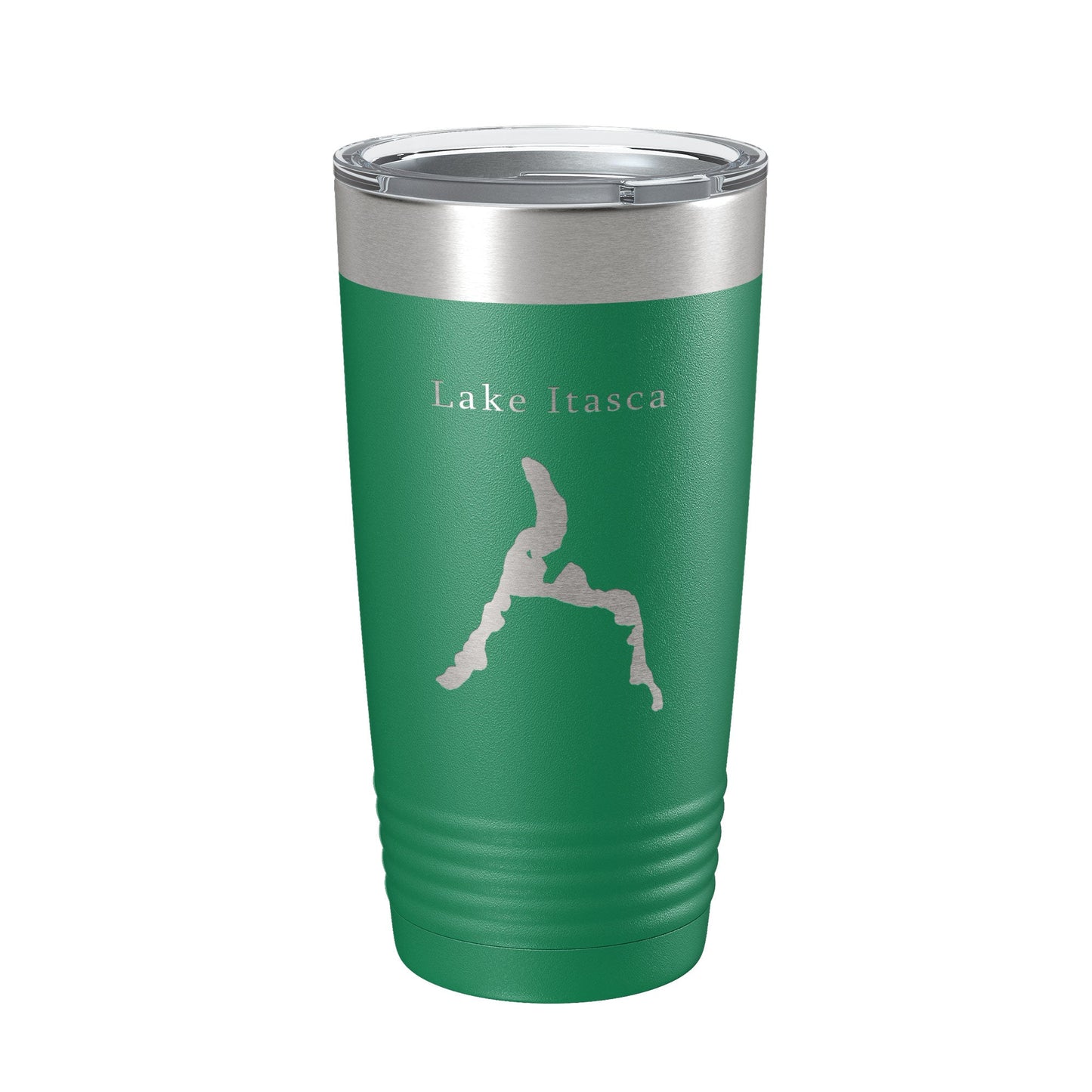 Lake Itasca Map Tumbler Travel Mug Insulated Laser Engraved Coffee Cup Minnesota 20 oz-9